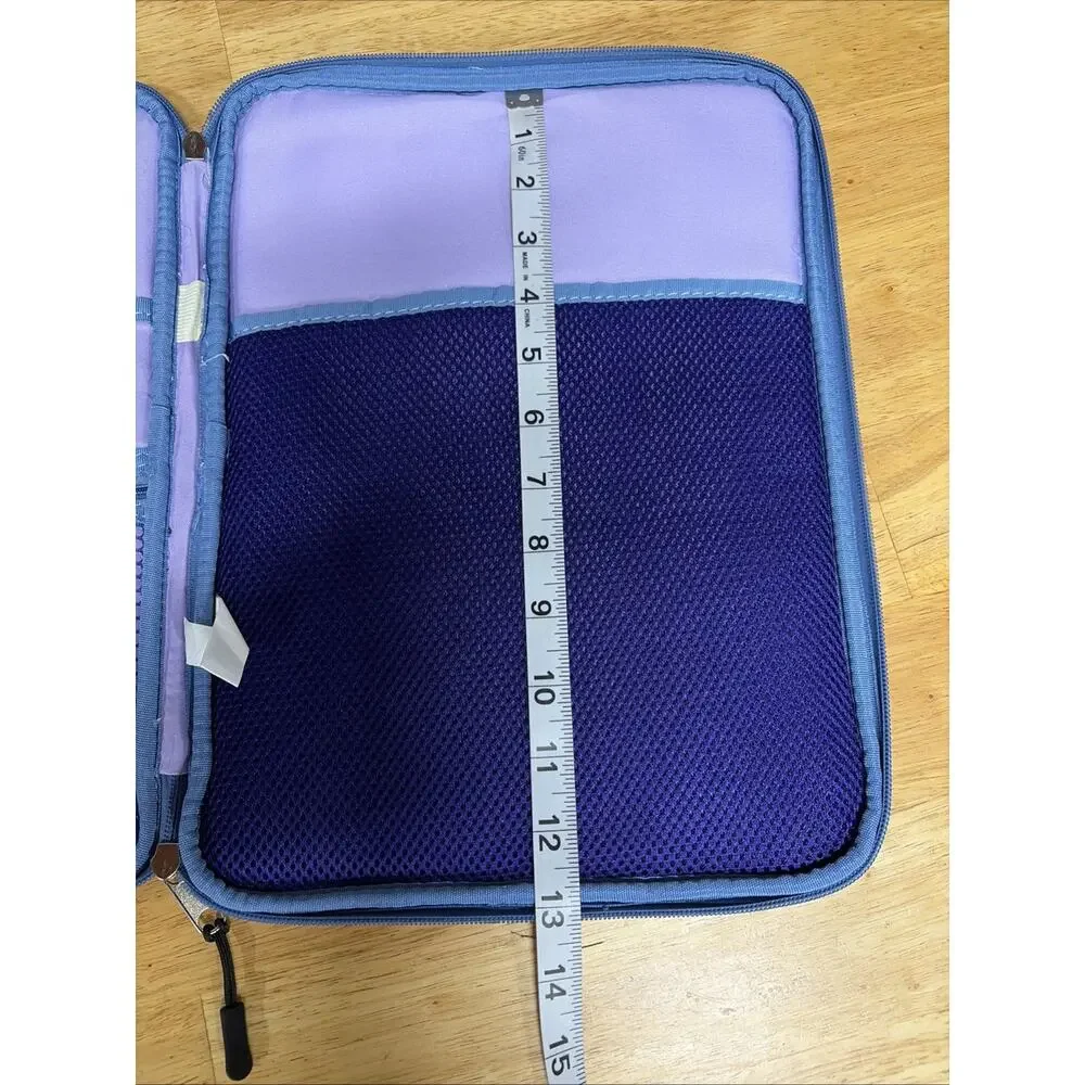 Ivory Ella - Purple Tie-Dyed Laptop Zippered Sleeve - Hard To Find